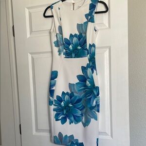 Calvin Klein Floral Sheath Dress